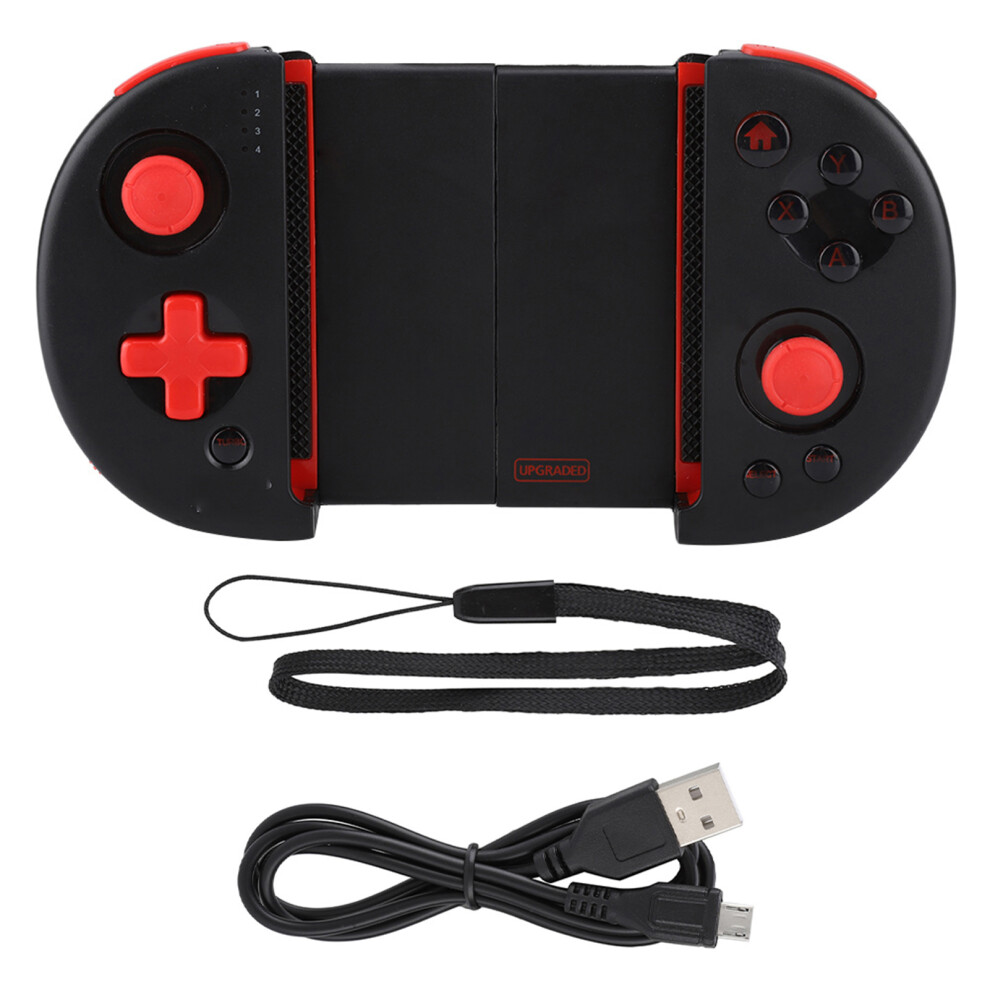 Compact Wireless Game Controller With Hall Effect Triggers And Visual Feedback Panel Ideal For On The Go Play Sessions Multi Device Sync Capability 9028731542935