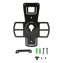 Universal Wall Mount Bracket Compatible With Sonos Amp, Slim Design Adjustable Tilt And Swivel Mount Premium Metal Frame Strong Support Elegant