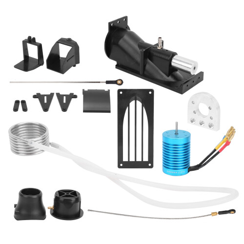 Jet Pump Set For RC Boat Long Lasting Durability Maneuverability Cool Design Reverse Functionality Versatile Motor Support 1