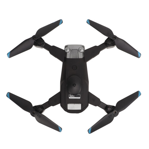Drone With FPV Video Camera, Compact Foldable RC Drone With Adjustable Speed Levels Gesture Control Headless Mode, Includes Carrying Case With One 2