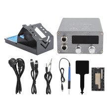 Precision Soldering Station With Rapid Heating Capability Temperature Adjustable Soldering Tool Auto Shutdown Function Integrated PID Program