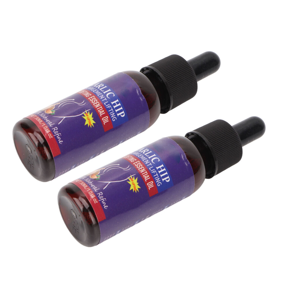 2pcs Garlic Butt Lift Essential Oil for Skin Tightening & Metabolism Enhancement