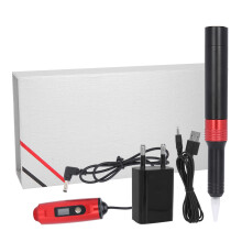 Wireless Tattoo Machine Power Supply Battery Operated Rotary Pen With Custom Motor Tattoo Cartridges Versatile Use Rhinestones High Quality Material