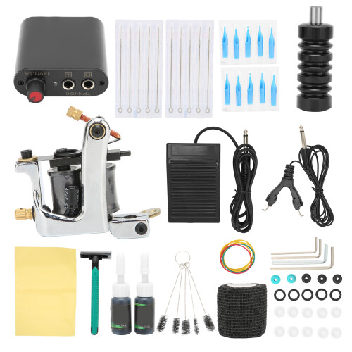 Digital Power Supply Tattoo Kit With Fine Line Work Precision And Deep Penetration Performance High Quality Materials For Long Term Use 2