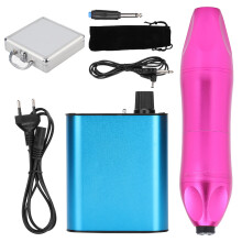 Aluminium Alloy Tattoo Pen Powerful Motor Quiet Operation Cartridge Needles Compatible Medical Grade Stainless Steel Clear LCD Display Stable
