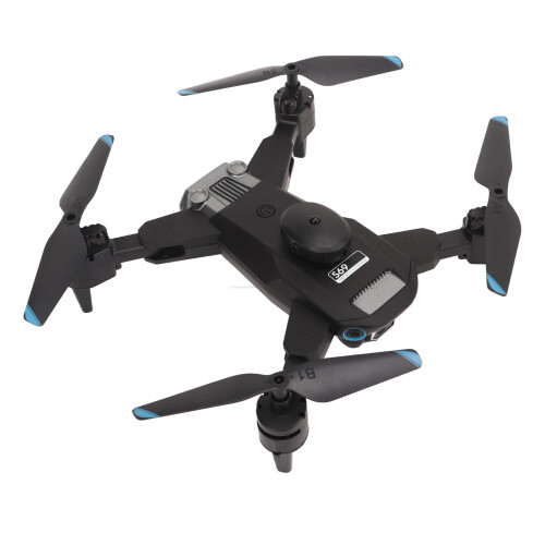Drone With FPV Video Camera, Compact Foldable RC Drone With Adjustable Speed Levels Gesture Control Headless Mode, Includes Carrying Case With One 2