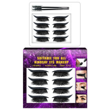 Waterproof Eyeliner Stickers With Eyelash Easy To Wear Reusable Sparkling Eye Makeup High Quality For Elegant Glamour