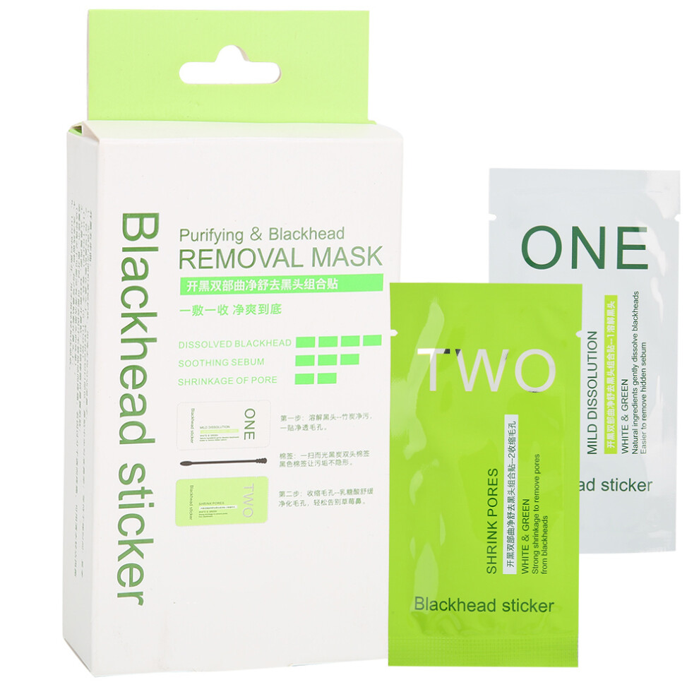 Facial Pore Cleansing Strip For Blackheads, Calming And Hydrating Nose Pad Natural Ingredients Targeted Blackhead Removal Gentle On Skin Easy To Use