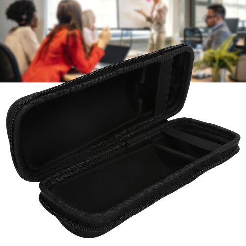 Waterproof Bluetooth Speaker Case EVA Hard Shell Dustproof Shockproof With Comfortable Handle Sturdy Zipper Protective Lining And One Piece Molding 1