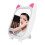 Vanity Mirror With Led Lights Touch Control Dimmable Makeup Mirror Foldable Led Mirror For Beauty Routine, Led Lights Touch Sensitive Control Folding 4