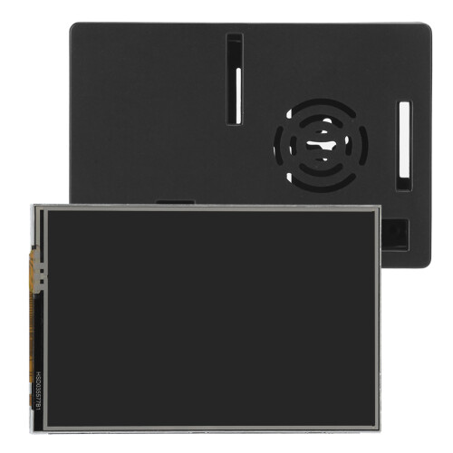 All In One Raspberry Pi Touch Screen Package, Resistive Touchscreen With Sharp Visuals, TFT LCD Panel With Cooling Accessories And Shell 1