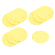 10pcs 60mm Reusable EMS Conductive Sponge Pads for Electrotherapy Treatments