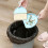 Mini Broom Dustpan Set Smile Face Plastic Handheld Cleaning Tool Office Blue 3