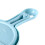 Mini Broom Dustpan Set Smile Face Plastic Handheld Cleaning Tool Office Blue 8