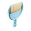 Mini Broom Dustpan Set Smile Face Plastic Handheld Cleaning Tool Office Blue 12