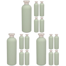15Pcs Leakproof Travel Bottles Shampoo Conditioner Soap Dispensers