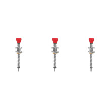 3Pièces Manche Flipper Alliage Robuste Usage