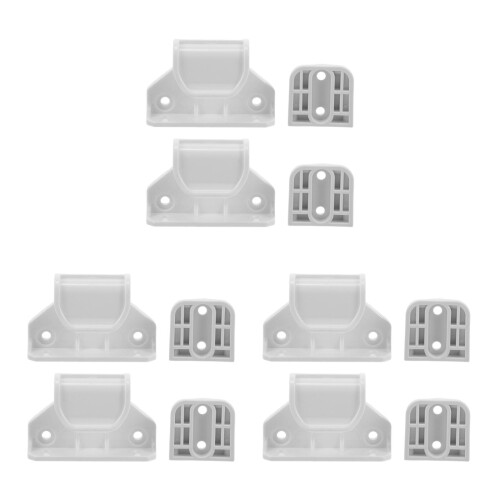 3Sets White Silicone Baby Gate Replacement Hardware for Home Use