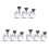 9Pcs Extension Cable Assorted Color for Micro Memory Cards 1