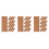 150Pcs Brown Paper Bookmarks for Book Tracking and Reading List Notes 1