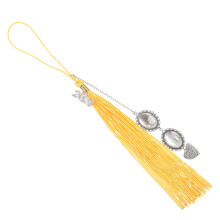 Gouden Graduation Cap Tassel Fotohanger Herinnering 2024