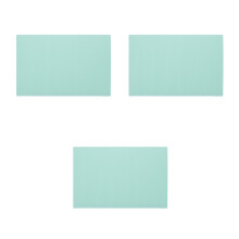3Pcs Light Green Silicone Fridge Water Drip Catcher Waterproof Mats