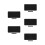 5Pcs Scratch-Resistant Large Black Mouse Pads with Keyboard Desk Mat 8