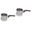 2Pcs Silver Latte Art Milk Cup Coffee Frothing Pitcher 4