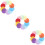 600Pcs Double-Sided Folding Paper Assorted Colors for Crafting DIY Use 1