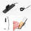 4Pcs Black Elastic Retractable Pen Leash with Silicone Ring for Stylus 8