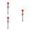 3Pièces Manche Flipper Alliage Robuste Usage 9