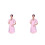 2Pièces Blouse Rose Coton Beauté Laboratoire 6