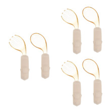 3Sets Beige Toddler Cutlery Set Ppsu - Safe Self-Feeding Spoon Fork