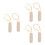 3Sets Beige Toddler Cutlery Set Ppsu - Safe Self-Feeding Spoon Fork 1
