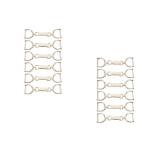 12Pcs Durable Alloy Chain Buckles for Garments Belts and Handbags