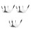 3Pcs Black Cat Sleeping Bed Breathable Double-Sided Hanging Hammock 6
