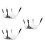 3Pcs Black Cat Sleeping Bed Breathable Double-Sided Hanging Hammock 7