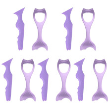 10Stk Silikon Wimpernhilfe Mascara Schutz Tool Make-Up