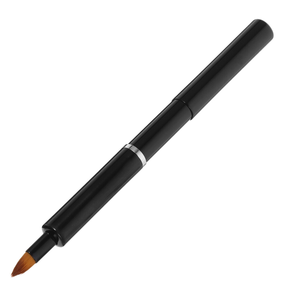 Ohphcall Black Lip Brush Aluminum Makeup Tool For Women Lipstick Applicator
