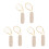 3Sets Beige Toddler Cutlery Set Ppsu - Safe Self-Feeding Spoon Fork 6