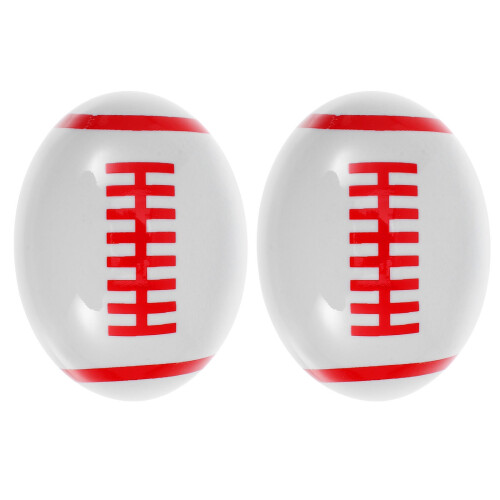 10Pcs Ceramic Rugby Ball Drawer Pulls White Sports Knobs for Cabinets 1