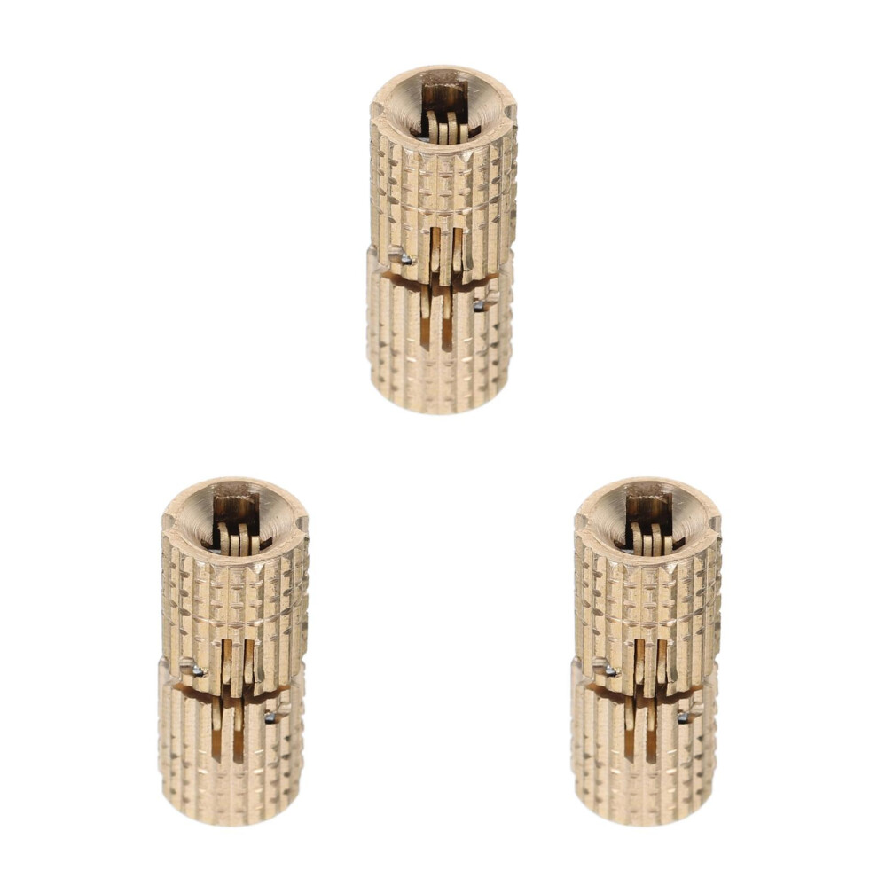 3Pcs Golden Foldable Hidden Hinges Durable Copper Furniture Hardware 3713122748022