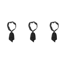 3Pcs Chef Neck Wraps Polyester Bandana Sweatband Versatile Kitchen Tie