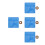 4Sets Plastic Kids Geoboard Toy Educational Shape Puzzle Board 4