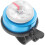 2Pcs Portable Sky-Blue Bike Bell Multi-Function Alloy Cycling Bell 2
