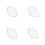 4Pcs Durable Glass Pie Plates for Baking Steaming Clear Snack Trays 5