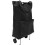 2Pcs Large Capacity Black Foldable Trolley Bags with Smooth Wheels 2