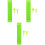 3Sets Sturdy Green Plastic Braille and Stylus for Easy Writing 4