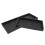 6Pcs Creative Silicone Sink Tray Black Kitchen Vanity Sponge Storage 3