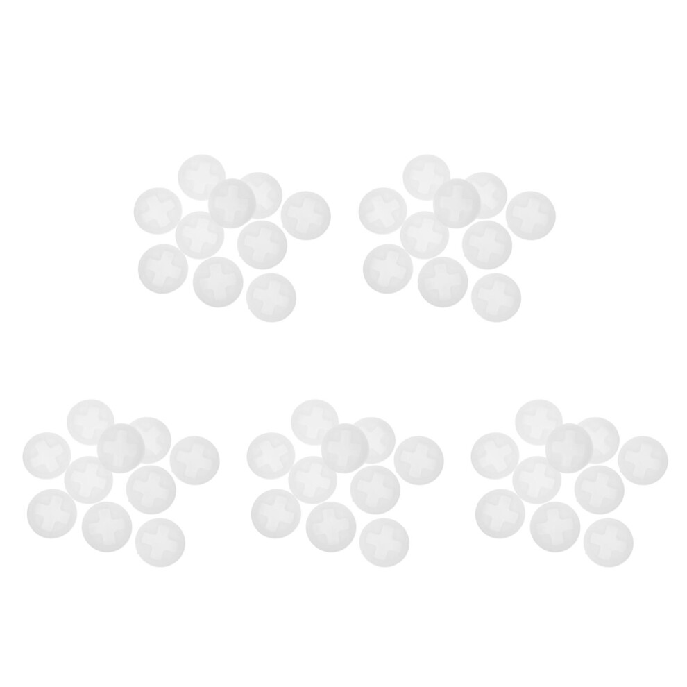 50Pcs White Bucket Lids Plastic Tight Seal Drum Cover For Home Use 3713135311039